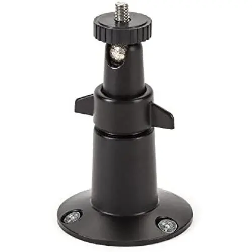 Adjustable Indoor/Outdoor Security Metal Wall Mount Compatible with Arlo Pro/Pro 2/Pro 3/Pro 4/Ultra/Ultra 2 & Others - Ring Stick Up Cam Battery, eufyCam E/2C, Wyze Cam Outdoor/Pan (1 Pack, Black) Adjustable Indoor/Outdoor Security Metal Wall Mount Compatible with Arlo Pro/Pro 2/Pro 3/Pro 4/Ultra/Ultra 2 & Others - Ring Stick Up Cam Battery, eufyCam E/2C, Wyze Cam Outdoor/Pan (1 Pack, Black)