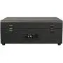 Crosley CR8017A-BK Voyager Vintage Portable Turntable with Bluetooth Receiver and Built-in Speakers, Black Crosley CR8017A-BK Voyager Vintage Portable Turntable with Bluetooth Receiver and Built-in Speakers, Black