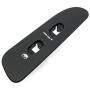 Red Hound Auto Replacement Power Window Bezel Set compatible with Dodge Ram Driver & Passenger Side Dark Gray