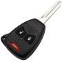 DRIVESTAR Keyless Entry Remote Car Key Replacement for Chrysler,for Dodge,for Jeep Use 3 Button Replacement for OHT692427AA