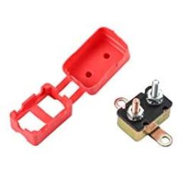 GLOSO E512 Stud Type Circuit Breakers, Crosswise Bracket, Auto Reset (T1) - 1 Pack (10A)