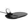 Mophie 3 in 1 Wireless Charge Pad - Qi Wireless 7.5W Charging Pad for Apple iPhone, Airpods, and Apple Watch - Polished Black (409903518)