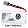 JustGreatDealz Battery BT-1021 BT1021 BBTG0798001 for Uniden Cordless Handset Telephones (2-Pack)