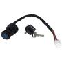 SHUmandala Ignition Key Switch fit YAMAHA YFM450 YFZ450 YFM400 YFZ400 KODIAK 450 400/WOLVERINE 450/GRIZZLY 450 400 EPS 5ND-82510-00-00 5ND-82510-01-00 5TG-82510-01-00 5TG-82510-00-00