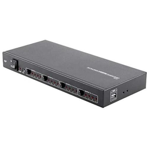 Monoprice Blackbird 4K Pro 4X4 True Matrix HDMI Powered Switch with EDID and RS232 Control
