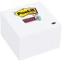Post-it Super Sticky Notes, 3x3 in, 5 Pads, 2x the Sticking Power, White, Recyclable(654-5SSW)