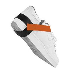Static Care ESD Adjustable One Size Fits All Anti Static Heel Grounder Straps Single Piece Perfect for Grounding and Protecting Electronics Against Electric Shock - Orange, 1 Piece