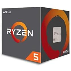 AMD Ryzen 5 1600 65W AM4 Processor with Wraith Stealth Cooler (YD1600BBAFBOX)