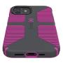 Speck Products CandyShell Pro Grip iPhone 12, iPhone 12 Pro Case, Slate Grey/It’s a Vibe Violet (137602-9230)