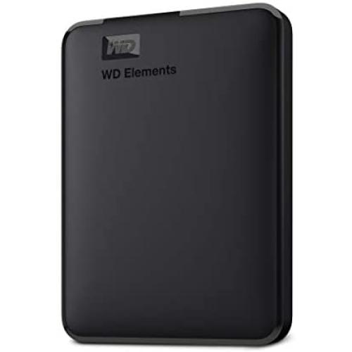 WD 2TB Elements Portable External Hard Drive HDD, USB 3.0, Compatible with PC, Mac, PS4 & Xbox - WDBU6Y0020BBK-WESN