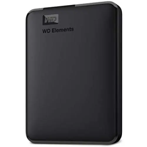 WD 2TB Elements Portable External Hard Drive HDD, USB 3.0, Compatible with PC, Mac, PS4 & Xbox - WDBU6Y0020BBK-WESN