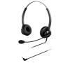 Oppetec Office Work Headset with 2.5mm Jack, Dual Ear Phone Headset with Noise Cancelling Microphone, Compatible with Panasonic Cisco SPA Series Avaya Grandstream Gigaset Cordless Phone