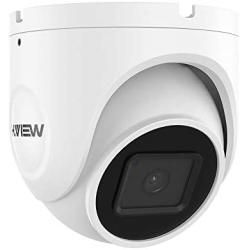(Hikvision Compatible)H.VIEW 5MP PoE IP Dome Camera with Audio, 2.8mm Lens, Built-in SD Card Slot, Cloud Storage, Human Body Detection