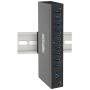 Tripp Lite 10-Port USB 3.0 Hub, Industrial USB Splitter for USB Charging and Data Transfer, 5 Gbps, Iron Housing (U360-010-Ind)