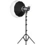 Bi-Color LED Video Light, GVM 100W Photography Lighting with Bowens Mount, APP Control System, Lantern Softbox Video Lighting Kit for YouTube Outdoor Studio, Dimmable 3200K-5600K, CRI 97+