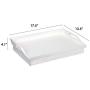 Rossie Home Lap Tray with Detachable Pillow, Serving Tray - Soft White - Style No. 76101