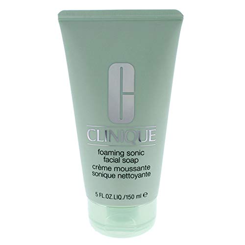 Clinique Foaming Sonic Facial Soap for Unisex, 5 Ounce