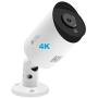 Anpviz 4K 8MP IP66 POE IP Security Bullet Camera Indoor Outdoor with Microphone, Audio, Wide Angle 2.8mm Lens,3864x2160 Megapixels UltraHD 98ft,SD Card Slot, IPC-B880WD-S