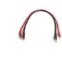 6 AWG Red+Black Battery Cable 2 feet Length with Gold Plated high Conductivity Terminal lugs Ideal for car, Boat Battery,Solar Battery Wiring. (A Pair) l