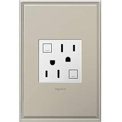 Legrand adorne 15A GFCI Tamper-Resistant Outlet 4 Pack (White Finish), AGFTR2152W4