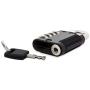 FJM Security SX-575 Combination Padlock with Key Override and Code Discovery, Pack of 25 with 2 Keys
