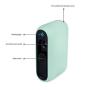 Fresh Breath Mist Automatic Electronic Oral Sprayer, 8+ Hours Cool Mint Freshens Breath Oral Care in only 1-3 Seconds, Mint Green Machine, 2 Spray Inner Cores (Mint and Blueberry Flavor)