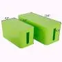Patioer Cable Management Organizer Box Power Strips Hider Power Cords Hider for Desk, TV, Computer, USB Hub,Cords (Set of Two) (Green) Patioer Cable Management Organizer Box Power Strips Hider Power Cords Hider for Desk, TV, Computer, USB Hub,Cords (Set of Two) (Green)