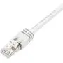 Amazon Basics RJ45 Cat 7 High-Speed Gigabit Ethernet Patch Internet Cable, 10Gbps, 600MHz - White, 20-Foot