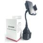 TUNEDUB | Cup Phone Holder Car Mount | Adjustable Gooseneck | Universal Fit, iPhone Xmax/XR/X / 8/7 / 6S / 6S Plus, Samsung Galaxy S10 / S10 Plus / S9 / S9 Plus / S7 / S6