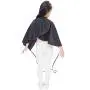 Kids Haircut Cape with Viewing Window, Kids Barber Cape for Hair Cutting-Black