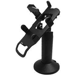 DCCStands Swivel and Tilt Verifone Vx805 Terminal Stand, Screw-in and Adhesive with Key Locking Mechanism