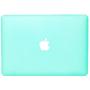Se7enline MacBook Air 11 inch Cover Rubberized Frosted Soft-Touch Plastic Hard Shell Case for MacBook Air 11.6 A1370, A1465 with Sleeve Bag, Keyboard Cover, Screen Protector, Dust Plug, Aqua Green