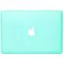 Se7enline MacBook Air 11 inch Cover Rubberized Frosted Soft-Touch Plastic Hard Shell Case for MacBook Air 11.6 A1370, A1465 with Sleeve Bag, Keyboard Cover, Screen Protector, Dust Plug, Aqua Green