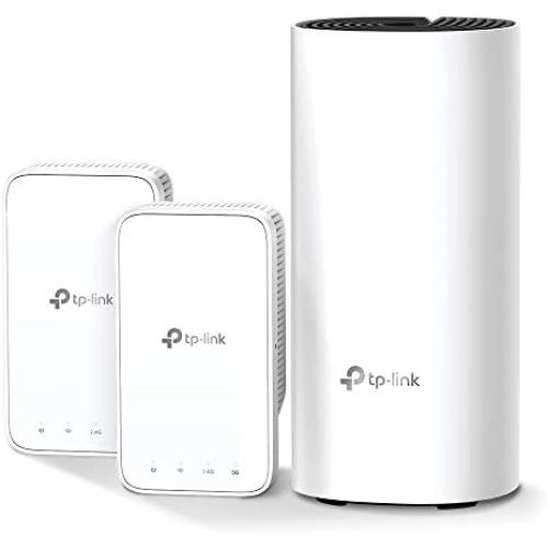 TP-Link Deco Mesh WiFi System(Deco M3) –Up to 4,500 sq.ft Whole Home Coverage, Replaces WiFi Router/Extender, Plug-in Design, Works with Alexa, 3-Pack