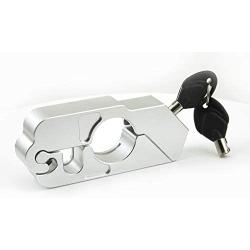 mesome Motorcycle Lock - Universal Alloy CNC Motorcycle Handle Throttle Grip Security Lock with 2 Keys to Secure a Bike, Scooter, Moped or ATV in Under 5 Seconds