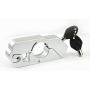 mesome Motorcycle Lock - Universal Alloy CNC Motorcycle Handle Throttle Grip Security Lock with 2 Keys to Secure a Bike, Scooter, Moped or ATV in Under 5 Seconds
