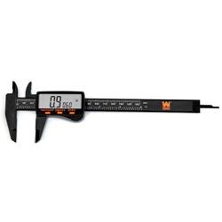 WEN 10761 Electronic 6.1-Inch Digital Caliper with LCD Readout and Storage Case