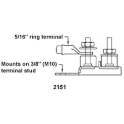 Blue Sea Systems MRBF Surface and Terminal Mount Fuse Blocks