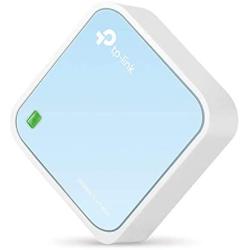 TP-Link N300 Wireless Portable Nano Travel Router(TL-WR802N) - WiFi Bridge/Range Extender/Access Point/Client Modes, Mobile in Pocket