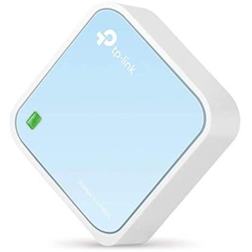 TP-Link N300 Wireless Portable Nano Travel Router(TL-WR802N) - WiFi Bridge/Range Extender/Access Point/Client Modes, Mobile in Pocket