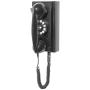 Crosley CR55-BK Wall Phone with Push Button Technology, Black