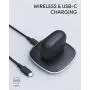 AUKEY True Wireless Earbuds, Bluetooth 5 Headphones with Wireless Charging Case, in-Ear Detection, 30H Playtime, IPX5 Water Resistance, Type-C Low Latency Stereo Earphones for iPhones and Android
