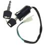 WOOSTAR 2 Wire Ignition Key Switch On Off 2 Position for 50cc 70cc 90cc 110cc 125cc 150cc 200cc 250cc Electrical Scooter Go Cart ATV 4 Wheeler Quad