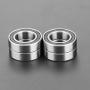 Rubber Sealed Bearings, 4Pcs 15267-2RS Deep Groove Ball Bearing 15x26x7 mm for Machine Tool, Electronic Equipment, etc