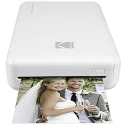 Kodak Mini 2 HD Wireless Portable Mobile Instant Photo Printer, Print Social Media Photos, Premium Quality Full Color Prints – Compatible w/iOS & Android Devices (White)
