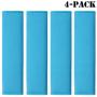 MIRKOO Car Seat Belt Cover Pad, 4-Pack Soft Car Safety Seat Belt Strap Shoulder Pad for Adults and Children, Suitable for Car Seat Belt, Backpack, Shoulder Bag, Laptop Computer Bag (Blue-4P)