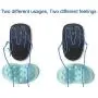 BRILA Ergonomic Memory Foam Mouse Wrist Rest Support Pad Cushion for Computer, Laptop, Office Work, PC Gaming - Massage Holes Design - Wrist Pain Relief (Aquamarine Mouse Wrist Rest)