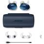 Bose SoundSport Free, True Wireless Earbuds, (Sweatproof Bluetooth Headphones for Workouts and Sports), Midnight Blue / Citron