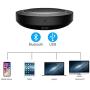 Kaysuda Bluetooth Conference Speakerphone Wireless Microphone and Speaker for Mobile Phone and Computer, USB Office Speakerphone for Skype, Zoom