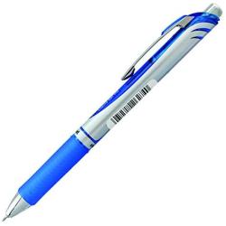 Pentel EnerGel RTX Retractable Liquid Gel Pen, Extra Fine Line, Needle Tip, Blue Ink ,12 pack (BLN73-C), 0.3mm needle